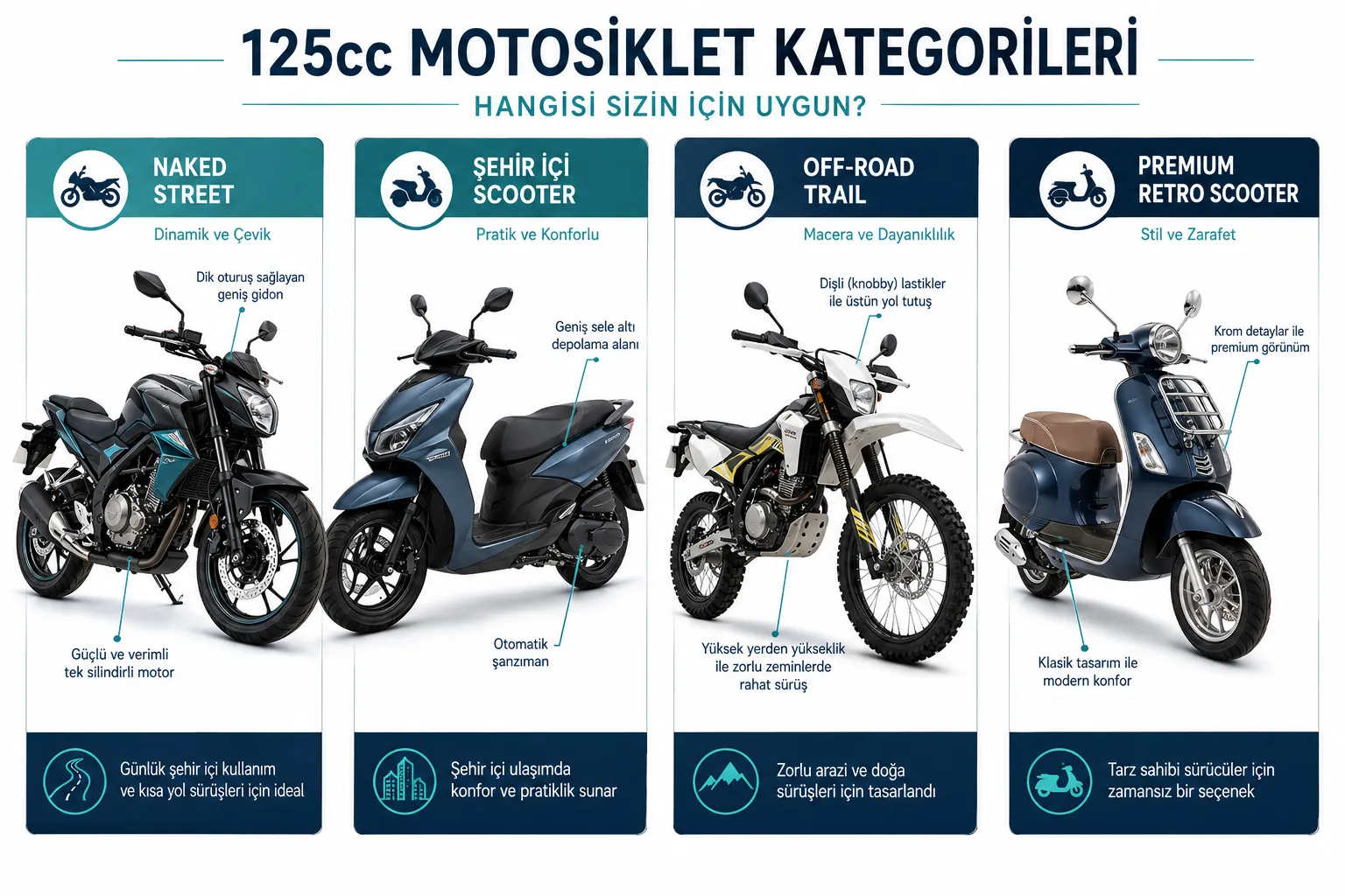 125 cc motor nedir ve kaç km/saat hız yapar?